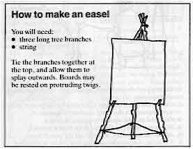 How to make an easel