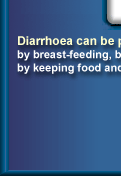 Diarrhoea can be prevented