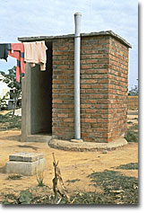 Ventilated improved pit (VIP) latrine