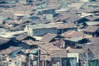 Slum rooftops - A Kind of Living - slide 9