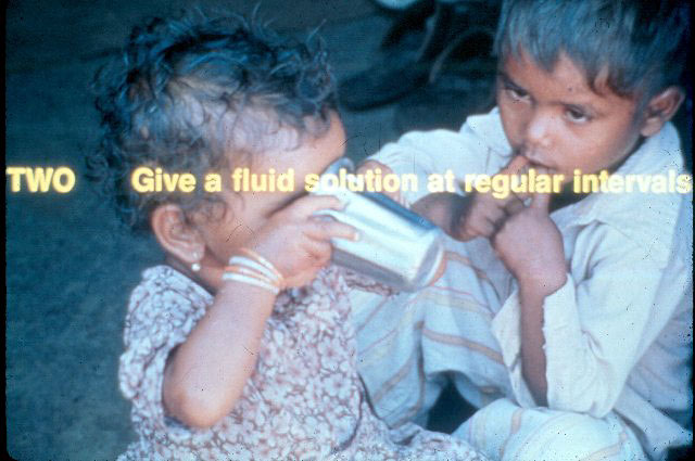 Slide 114 - A Simple Solution to curb the effects of diarrhoea in infants and young children