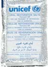 The sachets, says UNICEF, should be household items available form every corner shop like soap, batteries, razor-blades or Coca-Cola.